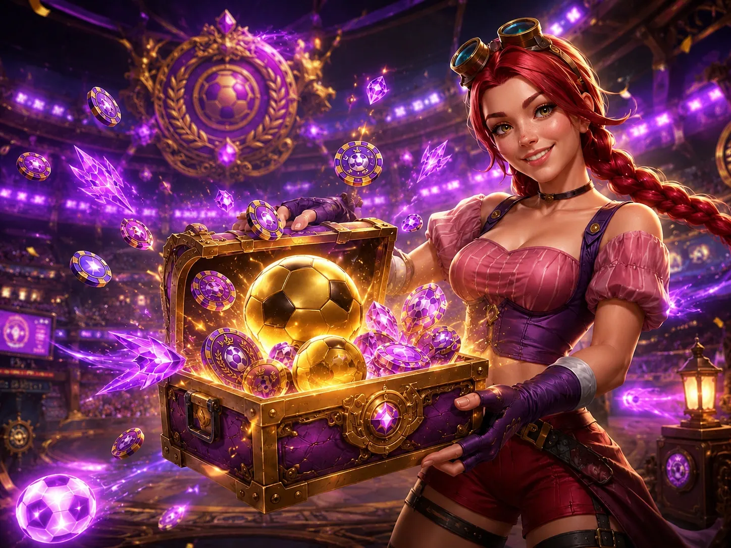 Bonus ball golden coins neonball