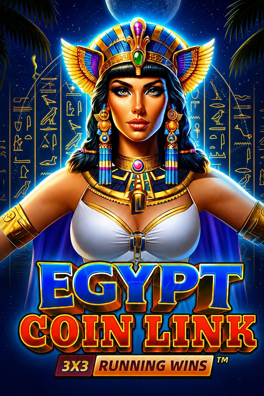 Egypt coin link 3x3 running wins