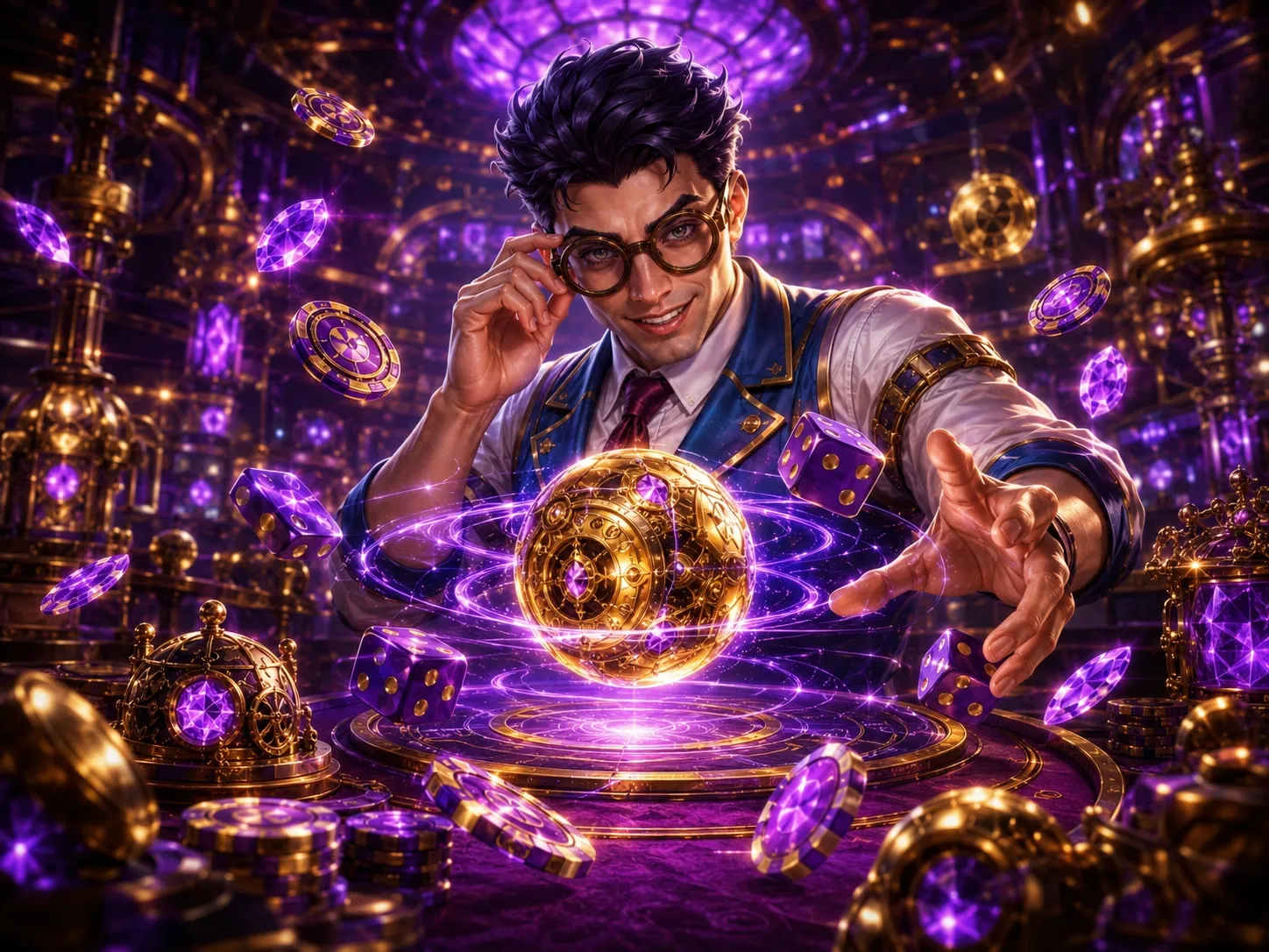 Golden coins balls shtorm