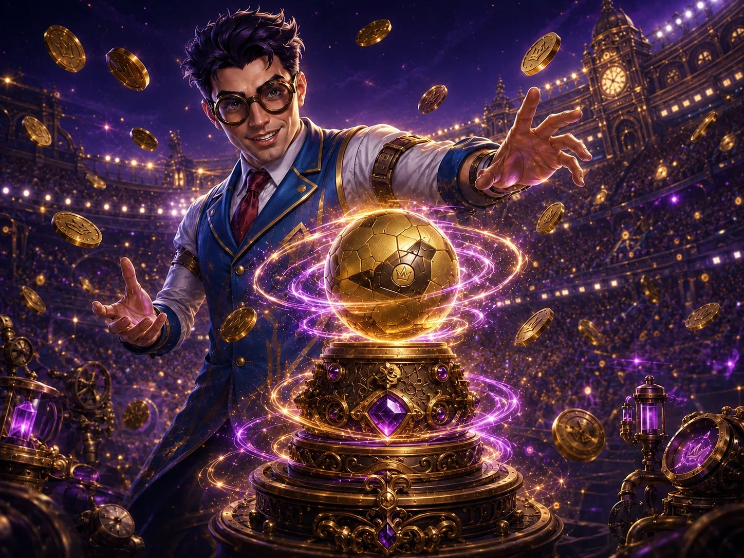 Shtorm golden ball coins